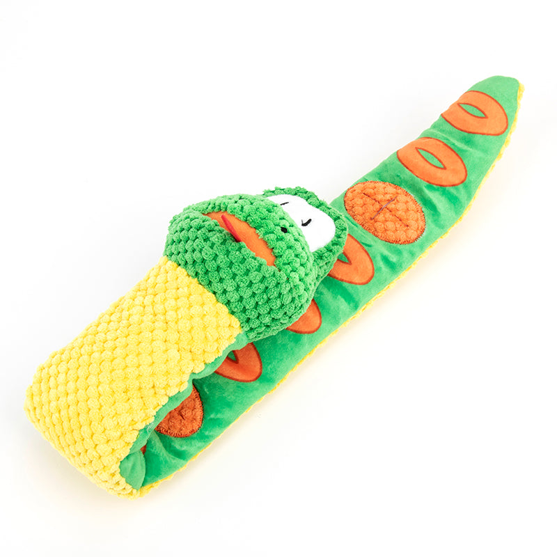 Snake Snuffle Squeaky Dog Toy