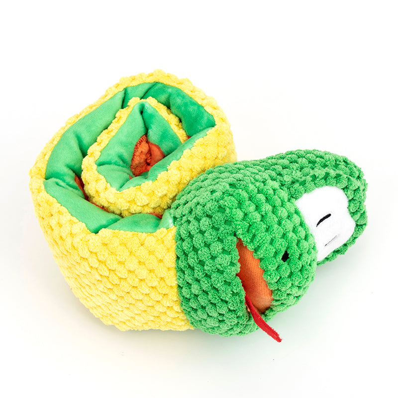 Snake Snuffle Squeaky Dog Toy