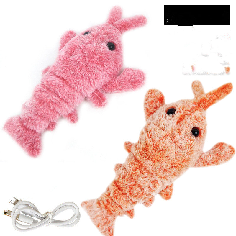 Pet Toys Electric Jumping Shrimp