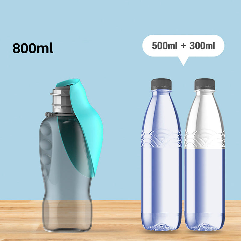 800ml Dogs Water Bottle